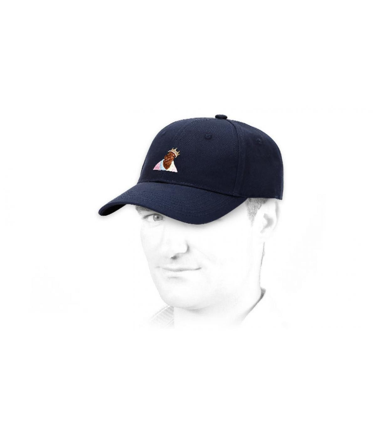 casquette curve bleue Cayler A Dream Curved Cap navy